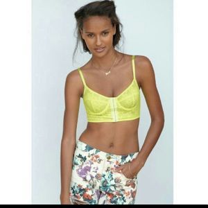 Intimately Free People Lace Under wire Cropped Bra